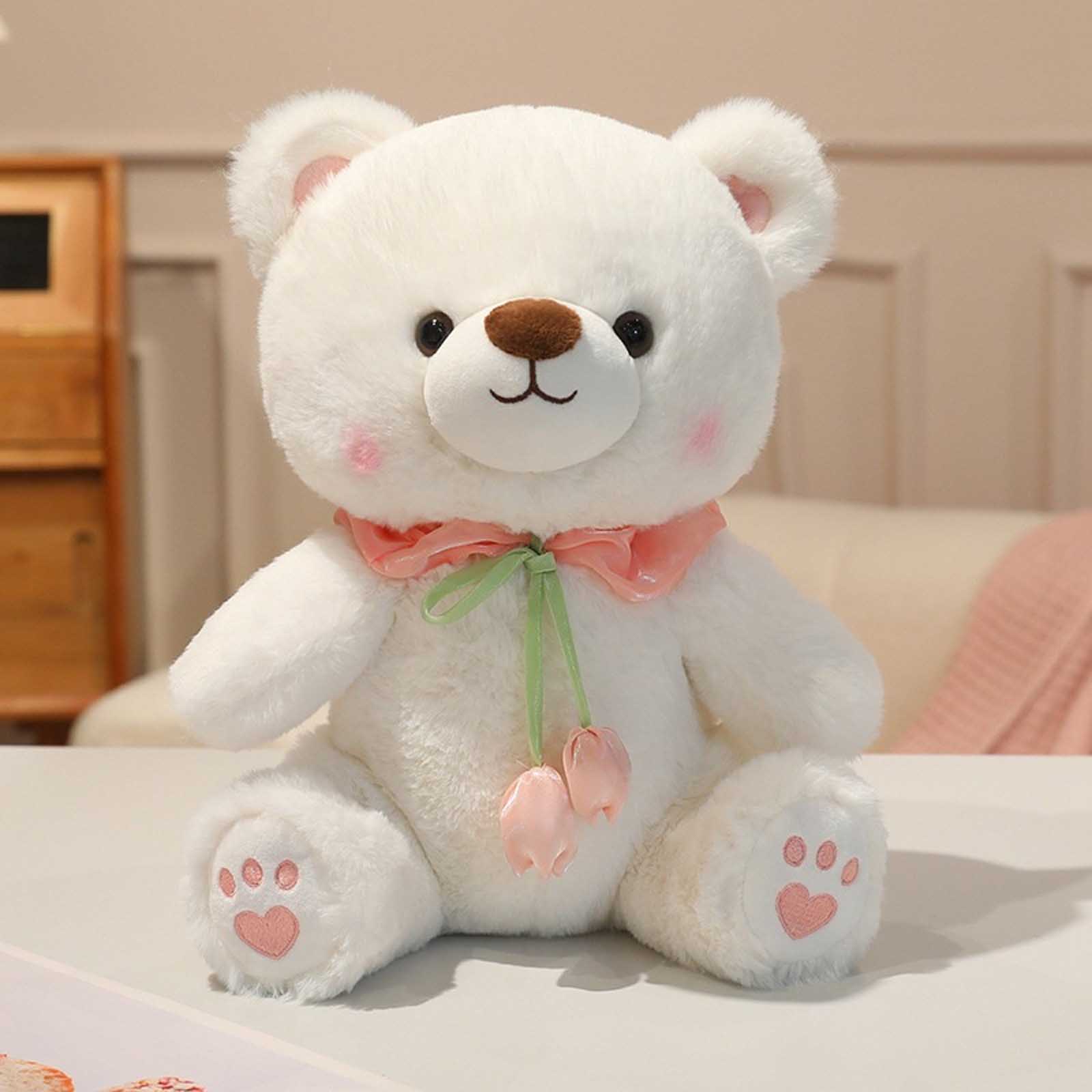 

Cute Bear Plush Toy Series, Soft Stuffed Animal Mom Gift For Mother s Day, Home Decor & Kids Companion One Size