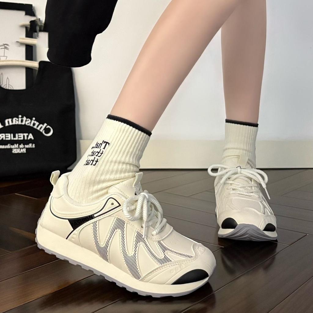 Ultra-light new women's shoes campus running versatile breathable soft sole autumn simple fashion lightweight sports shoes