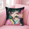 T-The Apothecary Diaries M-Maomao Cushion Cover Pillowcase Short Plush Invisible Zipper Room Sofa Cushion Cover