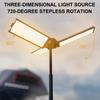 8000mAh Telescopic Waterproof Flashlights 1000 Lumens Type C Fast Charge Multi Modes Hiking Fishing Travel Emergency