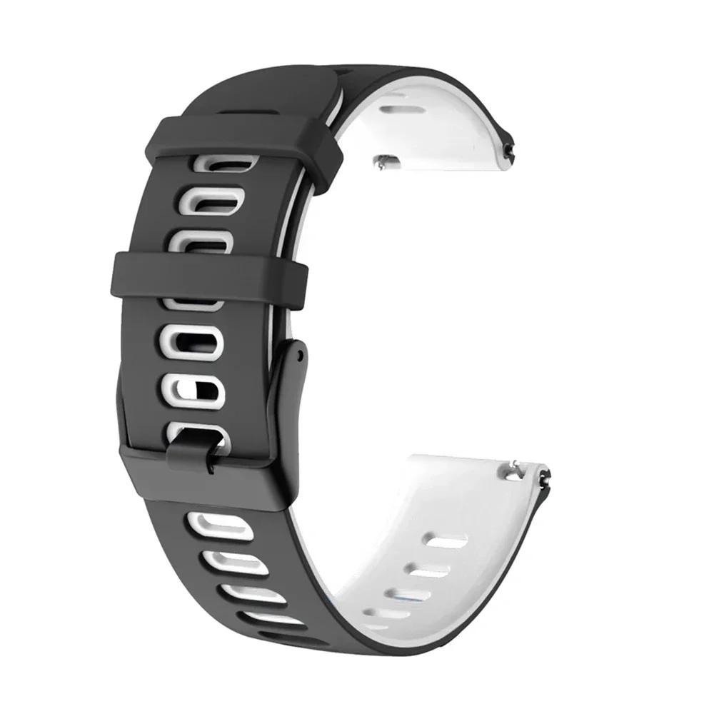 Cinturino in Silicone da 20mm 22mm Per Garmin Vivoactive 6 5/Active 5/Venu 3 2 Cinturino Per Forerunner 265 645 255 165 245 Music Braccialetto Correa
