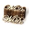 60 Pieces Wooden Letters Wall Hanging We Do Table Decor Unfinished Signs Decoration Gifts Housing Supplies for Living Room