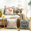 New Christmas Autumn and Winter Pillow Santa Claus Home Cushion Pillow Cover Cushion
