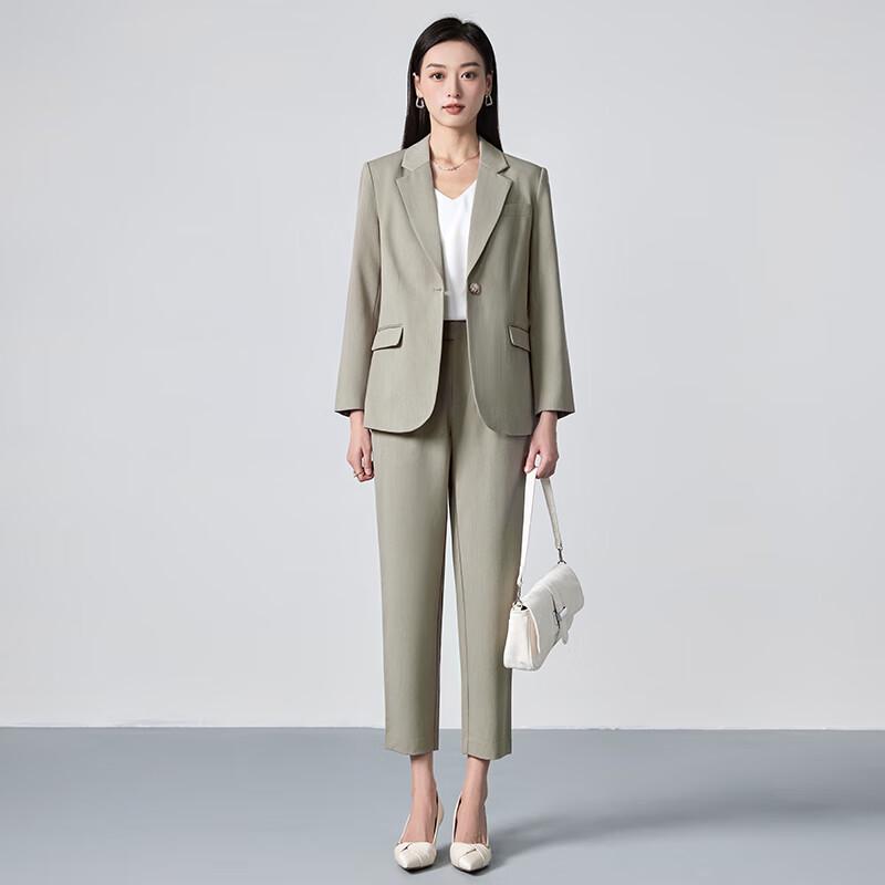 Women's Professional Two-Piece Suit Set