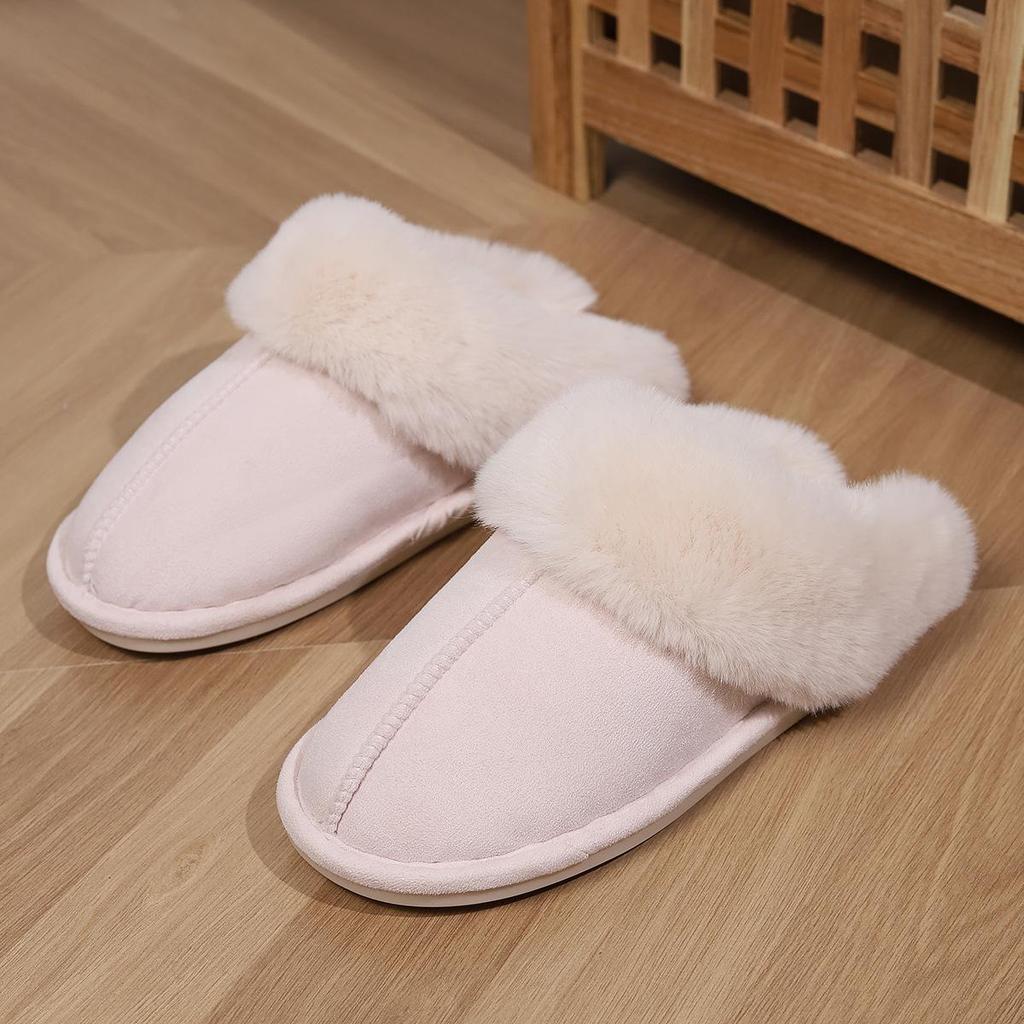 Home Warmth Thickened Autumn Winter Indoor Half Pack Home Cotton Slippers Keep Warm Winter Slippers