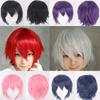 Unisex Femei Bărbați Cosplay Perucă scurtă Desen animat Anime Fals Postă Fibră Sintetică Păr