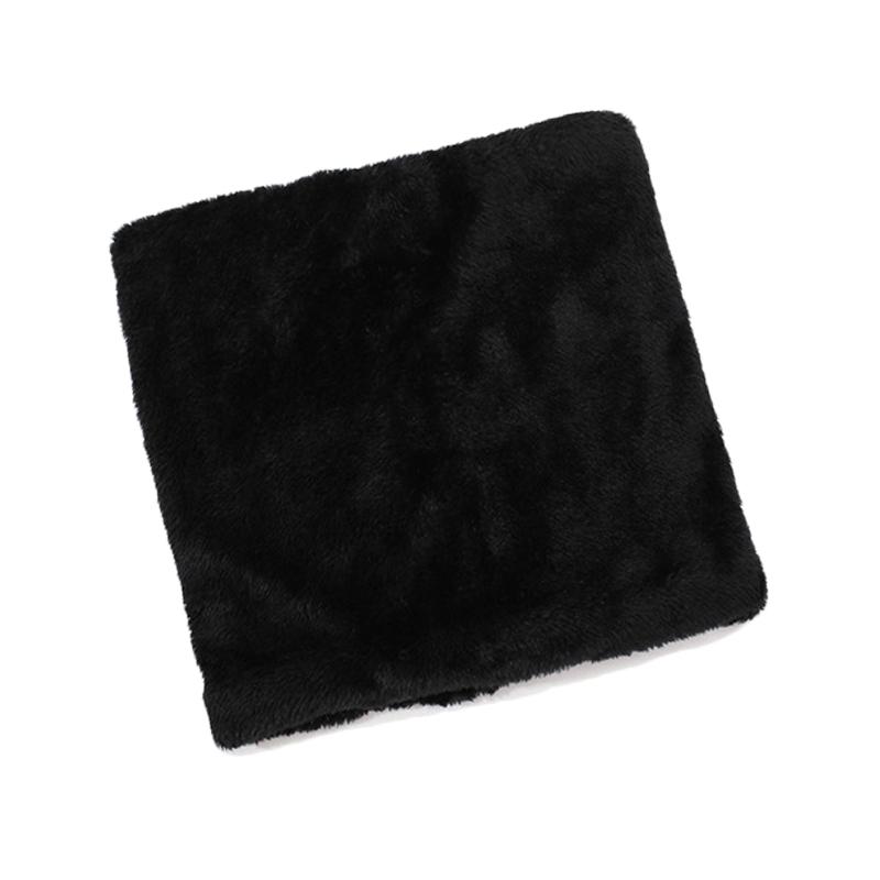 Winter Warm Wool Hat Neck Protection Two-Piece Set Men's Outdoor Sports Windproof Plush Hat Thick Woven Hat