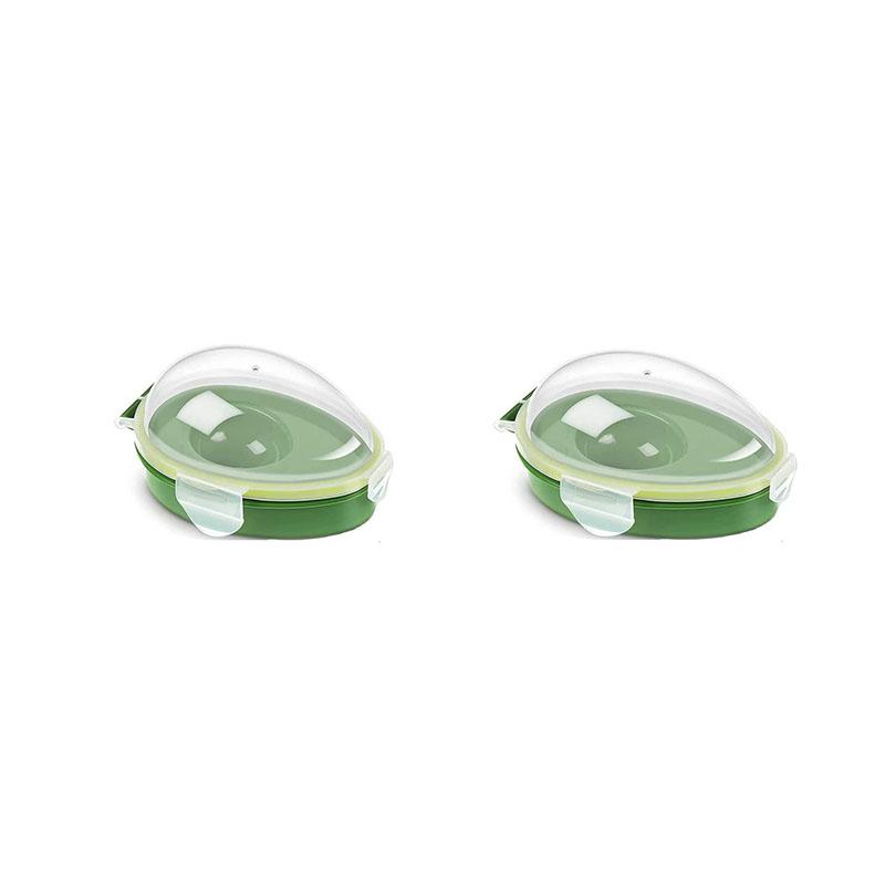 Avocado Fresh-keeping Box, Sealed Avocado Storage Tool, Half Avocado Transparent Cover Storage Box, Food Fresh-keeping Box