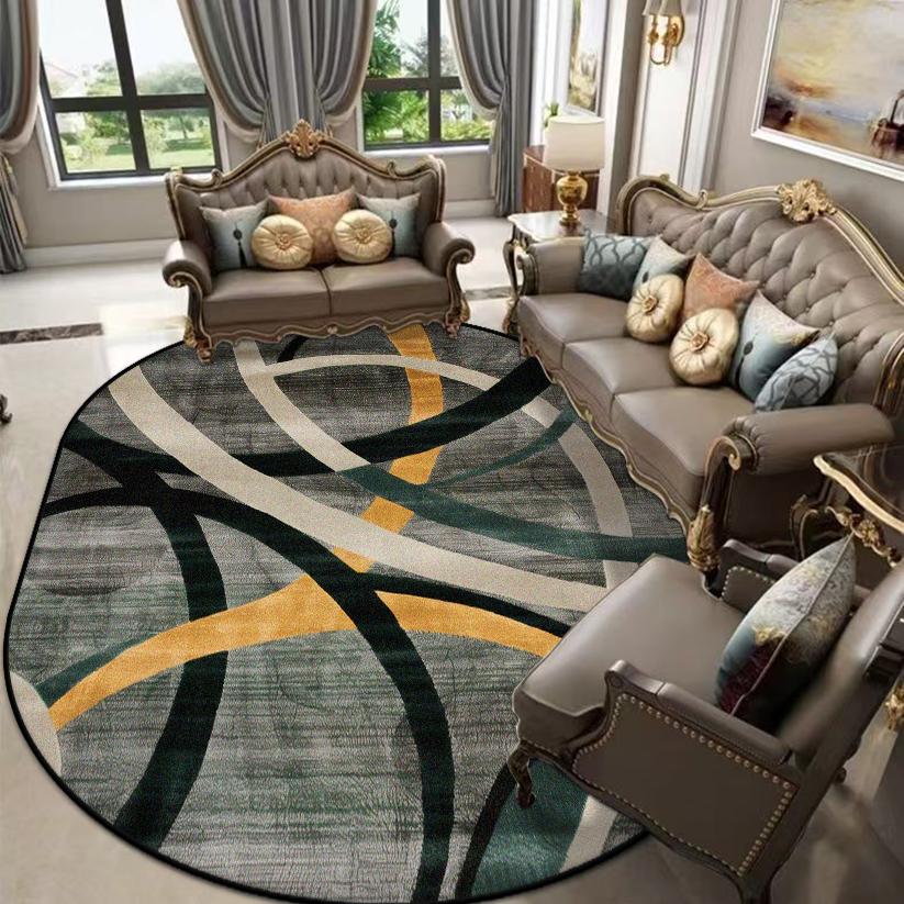 Geometric Luxury Carpet Living Room Decoration Home Customizable Bedroom Carpets Washable Floor Mats Large Area Rug Bedside