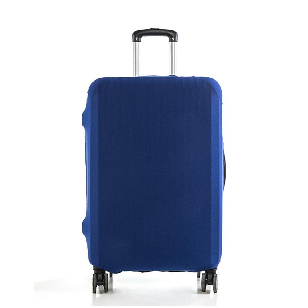 

Эластичный чехол для чемодана, пылезащитный износостойкий защитный чехол для багажа, разноцветный утолщенный дорожный чехол для багажа M синий