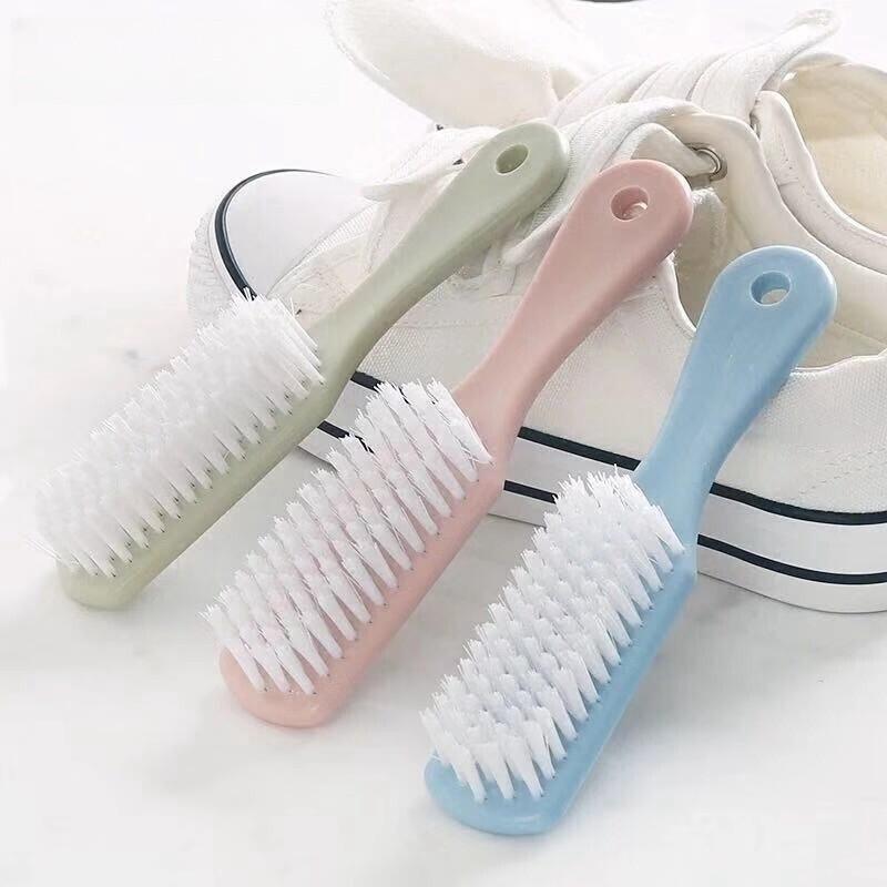 Multi-functional Soft Bristle Clothes & Shoe Brush for Laundry, Bathroom & Cleaning Use