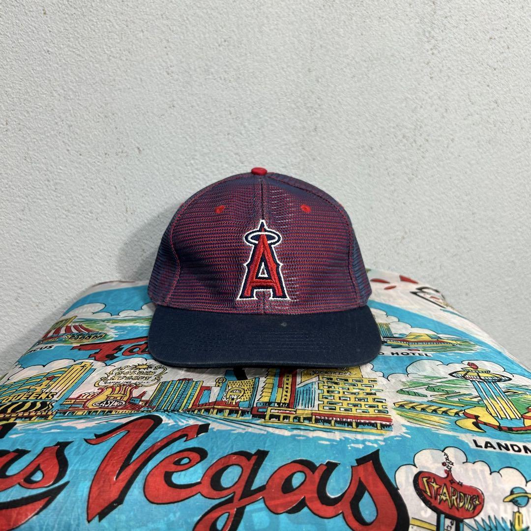 

[USED] Angels MLB Corporate Mesh Baseball Cap 90s Y2K