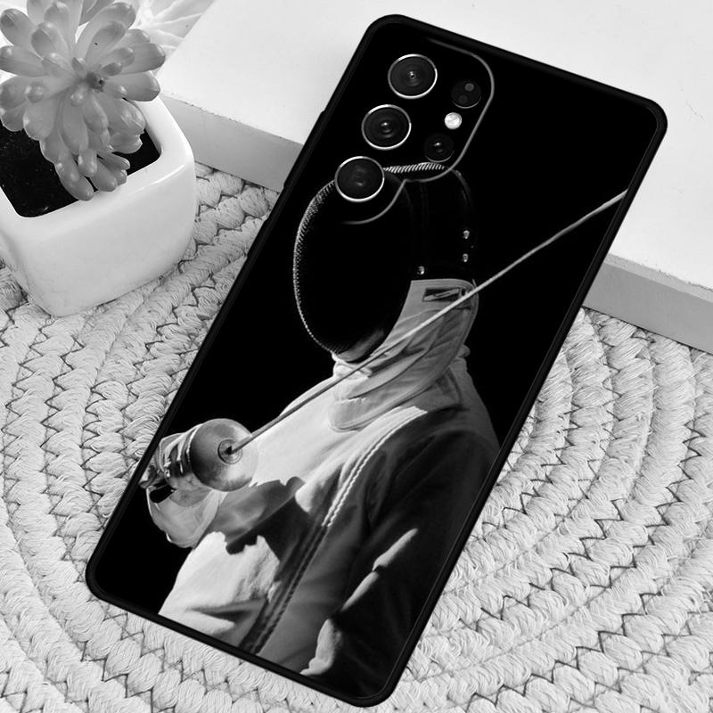 Fencing Sport Phone Case for Samsung Galaxy Note 10 Pro S26 Ultra S23 S24 FE S25 S21 S22 PLUS Shockproof Cove
