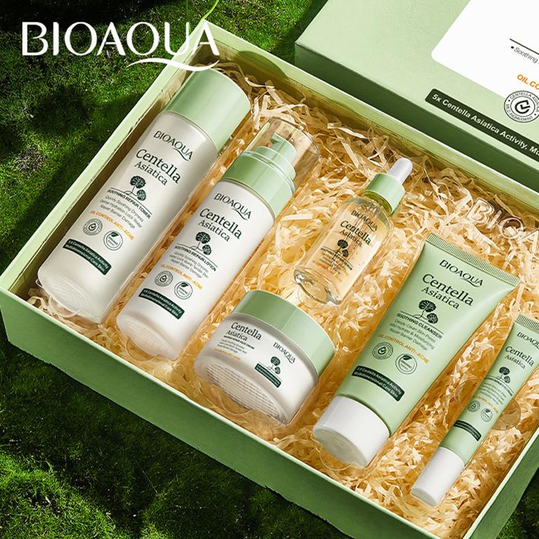 

Набор из шести средств по уходу за кожей Centella Tender Nourishing Skincare Set Control Oil Control Moisturizing Anti-wrinkle and Freckle Rejuvenation