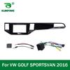 Car GPS Navigation Stereo For VW GOLF SPORTSVAN 2016-2019 Radio Fascias Panel Frame Fit 2Din 10 inch In Dash headunit screen