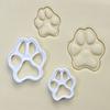 Cartoon Cat Paw Shape Cookie Cutters Mould Cake Biscuit 3D Mold Pressing Fondant Pastry Baking Tools Kitchen Accessories