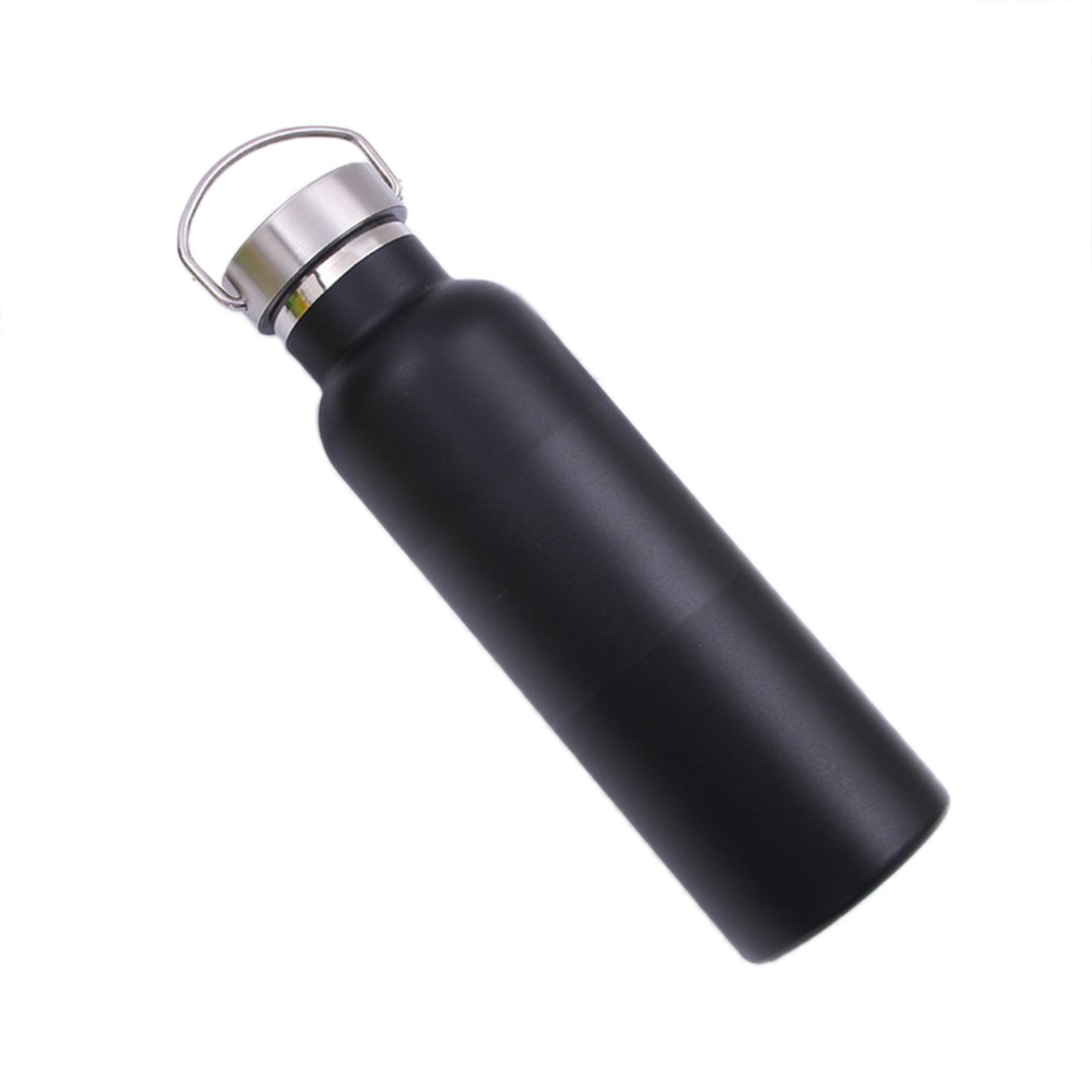 

Stainless Steel Steel Cover Vacuum Car Portable Insulated Water Bottle 750ml белый