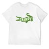 Krokodil Crikey T-shirt grafisk t-shirt grafik vintage grafisk t-shirt plus size kläder enfärgade t-shirts herr