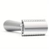 1PC Old Durable Men's Manual Razor Razor Metal Brightening Double-sided Safety Razor Replaceable Blade Manual Shaving Razor