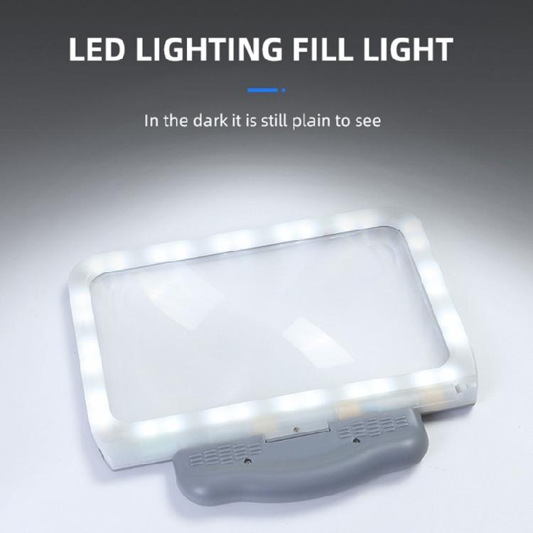 Magnifying Glass with Light Magnifying Lens Handheld Magnifier Magnifying Glass for Jewelry Coin Stamp Inspection