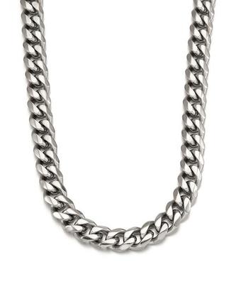 Unisex Doppelt gedrehte 6mm Kette Halskette OTN122223TSS