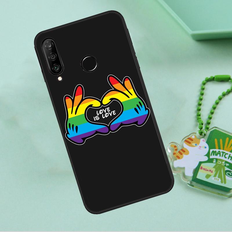 

Rainbow Gay LGBT Finger For Huawei Nova 8i 11i 12i 12s 9 10 SE Y90 Y60 Y70 Y72 Y61 Y91 P20 P30 P40 Lite P60 Pro Case Huawei P30 Pro