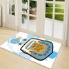 Custom Name German Flag Crest Carpet Rug Customizable Soft Washable Anti-Slip Home Living Room Sofa Mats Personalized Rug. 0909192