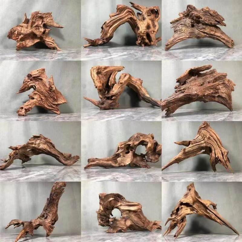 Natural Driftwood Aquascaping Terrarium Reptile Habitat Decorative Climbing Branch Root