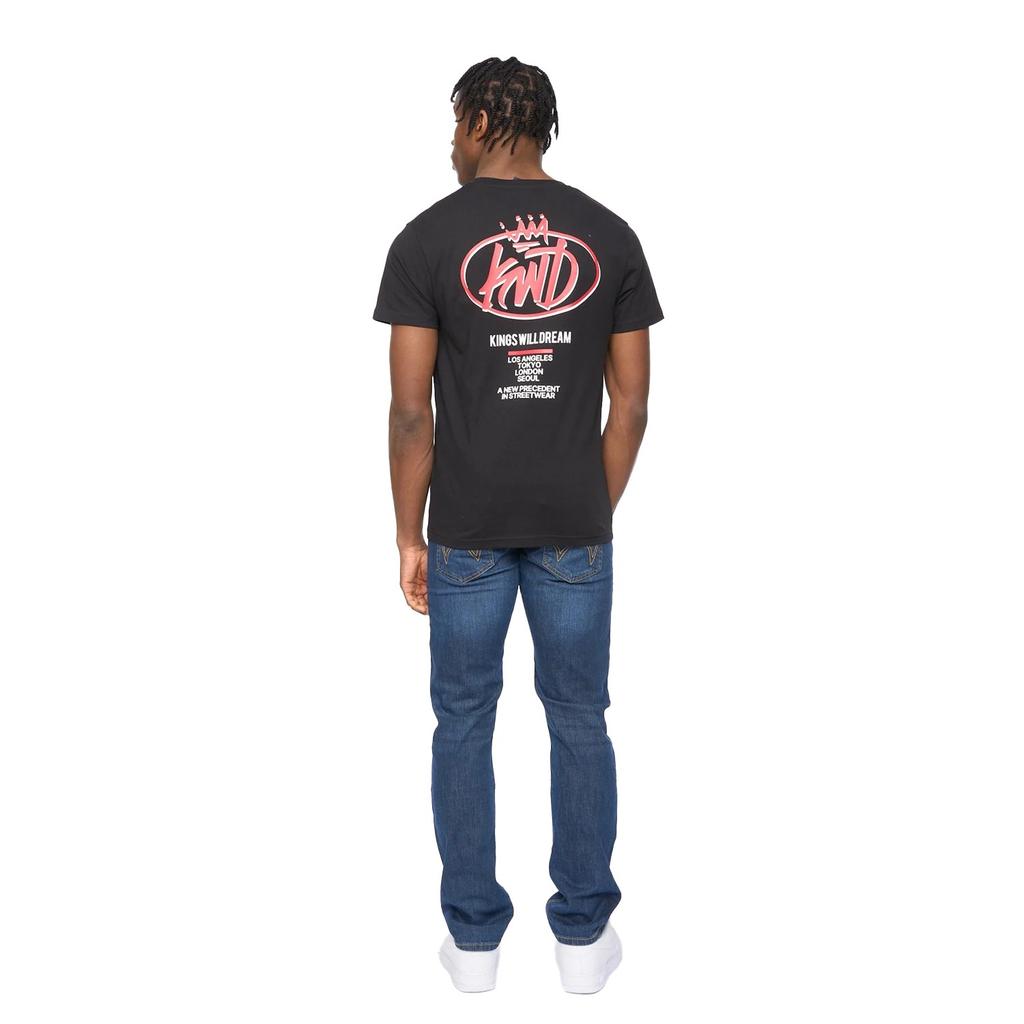 Kings Will Dream Mens Soap Back Print T-Shirt
