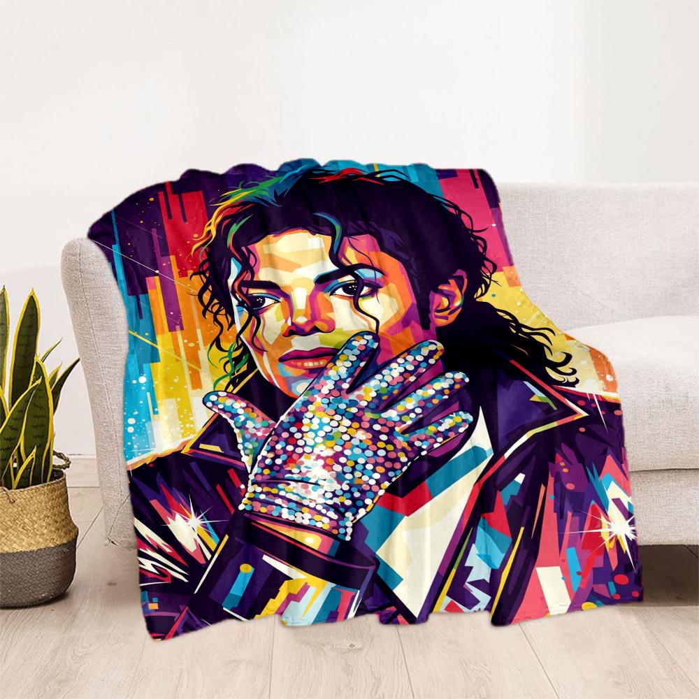 Michael Jackson Iconic Dance Blanket Comfortable Great For Sofa Bed Couch For All Occasions Stylish Decor Suitable For Gifting Relatives And Friends