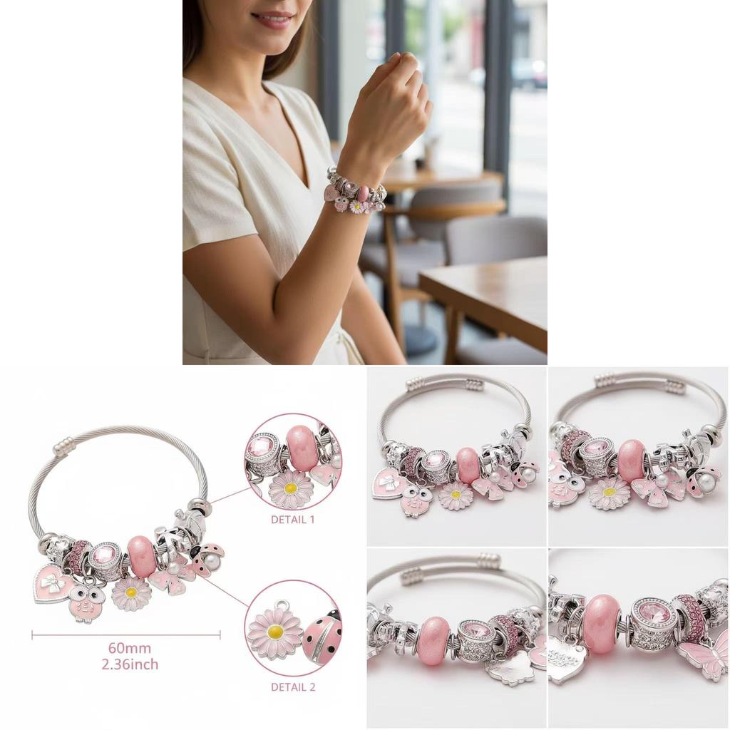 DIY Eule Schmetterling Anhänger Schmuck mit Edelstahl für Sommer Mode Accessoires