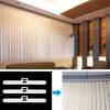 Blind Top Hangers Vertical Double Slot Home Repair