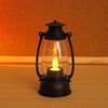 Retro Swing LED Candle Hurricane Lamp - Bedside Night Light & Decorative Atmosphere Ornament