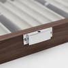 Wooden Pen Box with Glass Lid Clear Wood Display Premium for Office