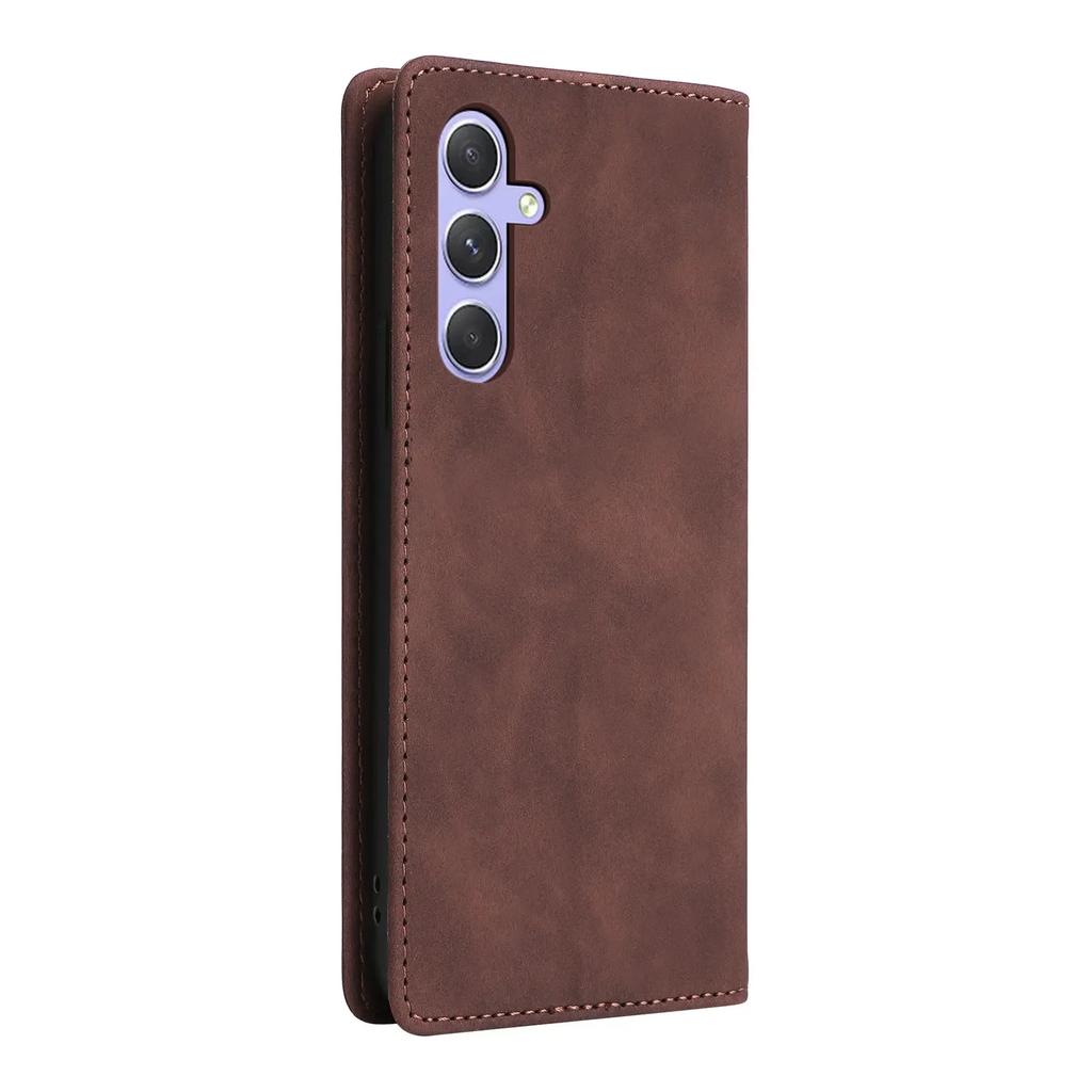 Leather Wallet Case For Samsung Galaxy S25 S26 Edge S24 S23 FE S22 Ultra A16 A26 A36 A56 A17 A37 A57 A15 A25 A35 A55 Phone Cover