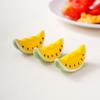 Japanese Style Ceramic Watermelon Chopstick Rest Hand Painted Cute Chopstick Holder For Table Decor Kitchen Gift