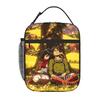 1 Piece Zipper Closure Sit Storage Bag Pocket Attack On Titan  School Lunch Food Box Reusable For Lunch Food Bag