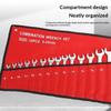 14-Pocket Roll Tool Storage Bag Portable Wrench Organizer Pouch Bag Foldable Spanner Toolkit For Hardware Hand Tools Storage