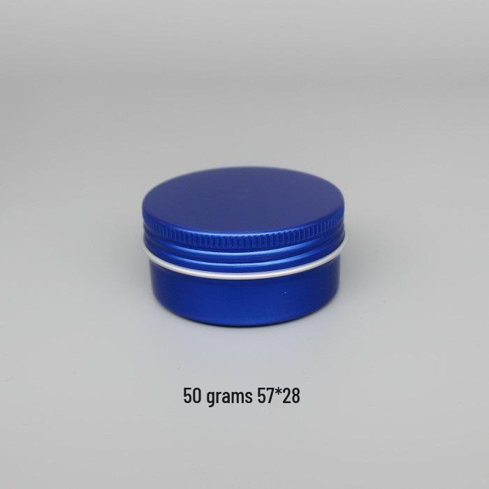 5g-250g Multi-Size Multi-Color Threaded Aluminum Tea Box Metal Can