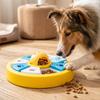 Interactive Dog Slow Feeder Bowl with -Gulping Design - Fun Hiding Puzzle Toy for Small Medium Large Breeds