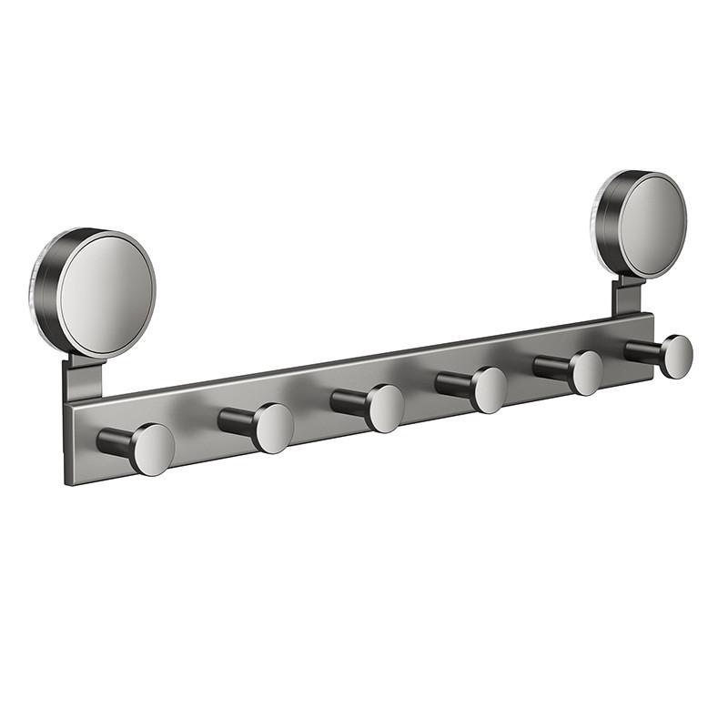 Suction Cup Door Hook Organizer With Strong Adhesive For Home Storage And Hanging Clothes