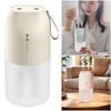 Dual Nozzle Cool Mist Humidifier Rechargeable Portable Small Humidifier Desktop Humidifier for Home Bedroom Car Office