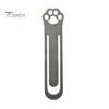 Non-scratch Book Marker Cat Paw Bookmark, 3D Printed One-Piece Mold, Elastic Stable Smooth Edge Bookmark Hold Hollow Clip for Reading Accessory