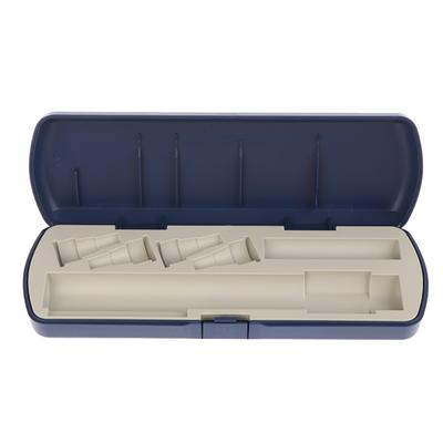 Universal Insulin Pen Storage Box Dust-Proof Multi Grid Insulin Injection Pen Case Hard Shell Plastic Insulin Carrying Case