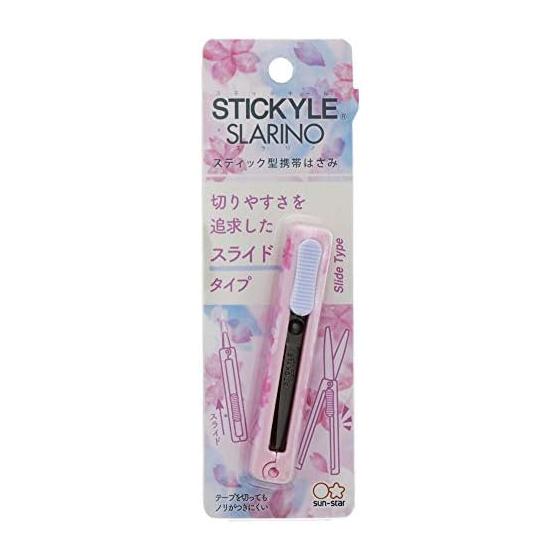 Канцелярские ножницы Sunstar Sticky Slarino Sunny Spring Sakura S3720080