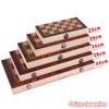 3 In 1 Wooden Chess Backgammon Checkers Travel Games Chess Set Board Indoor International Chess