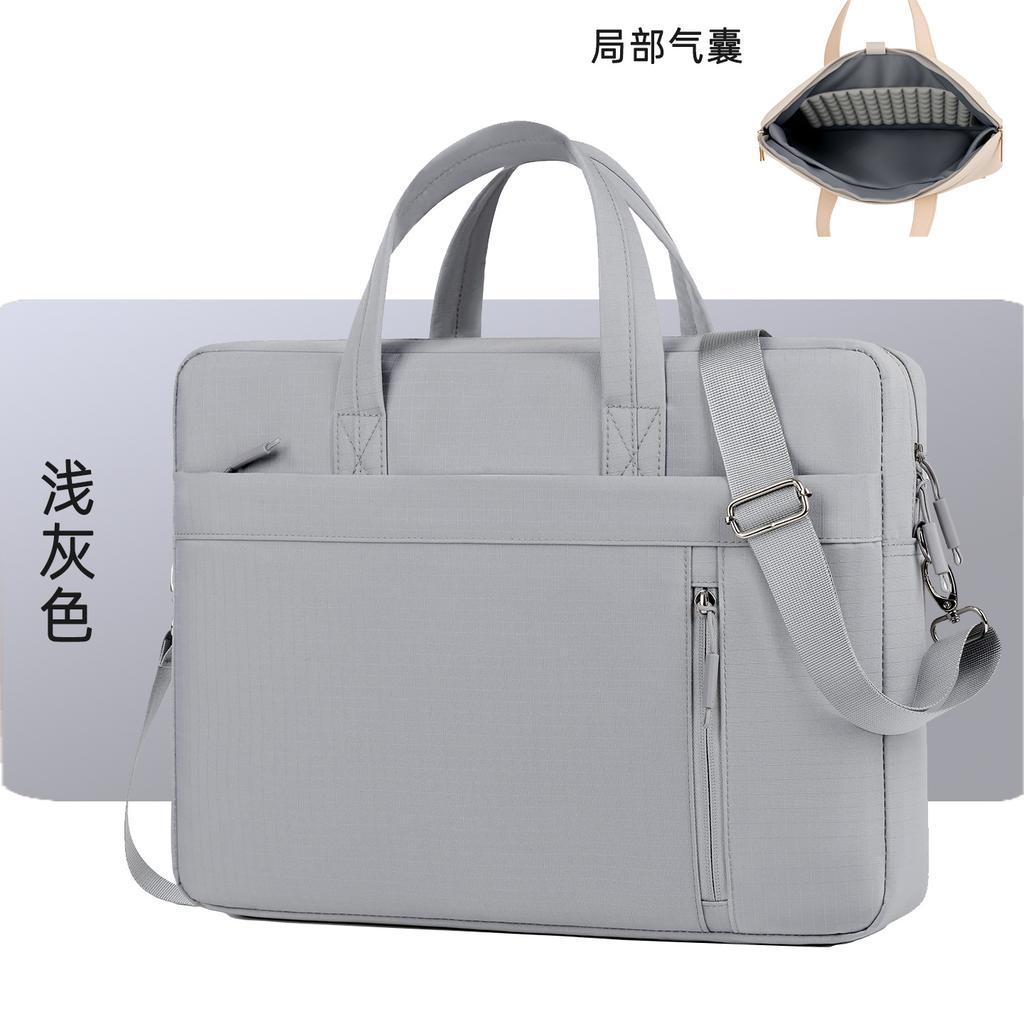 TS JYL Laptop bag,Large Capacity Laptop Handbag Air Cushion Shockproof Protective Bag