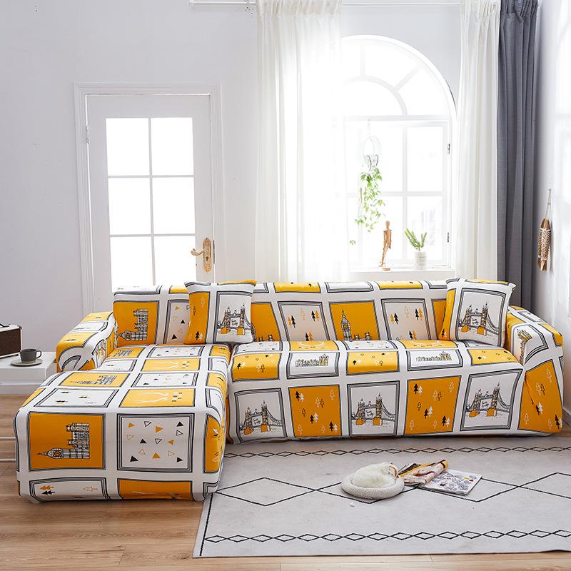 Elastic Sofa Cover, Sofa Cover, Full Foreskin Sofa Towel, Full Cover Fabric Combination, Four Season Single Double Three Person Set