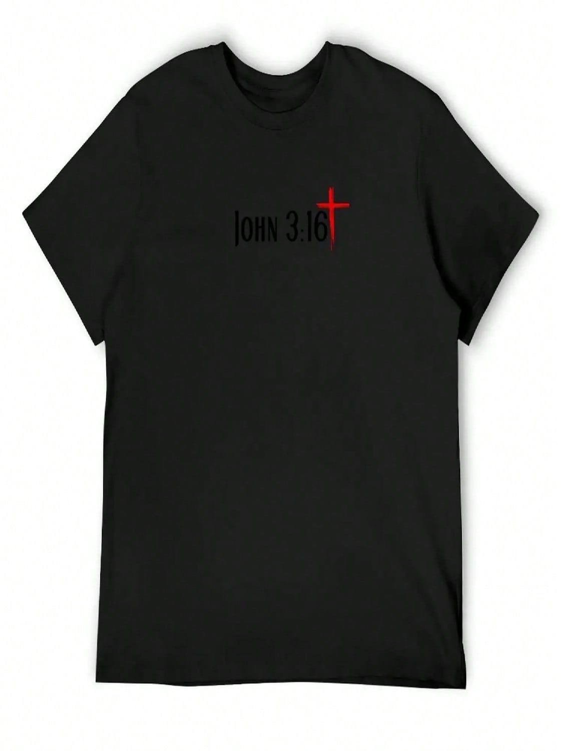 John 3_16 T-Shirt Heavyweights Aesthetic Clothes Man T Shirt Tshirts For unisex S разноцветный