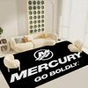 Mercury Racing Room Mats Washable Non-Slip Living Room Sofa Chairs Area Mat Kitchen Alfombra